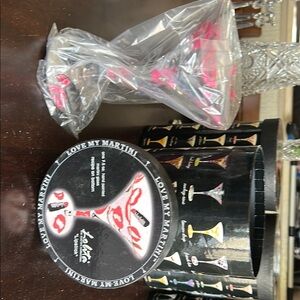 Lolita Love My Martini Glass - “Lipstick “